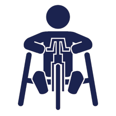 hand cycle icon