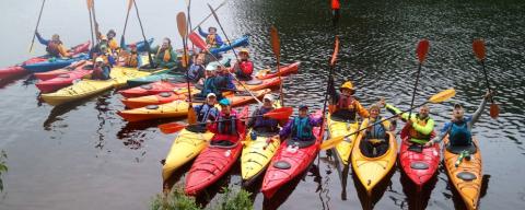 kayaks