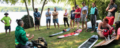 waterskiing instructor