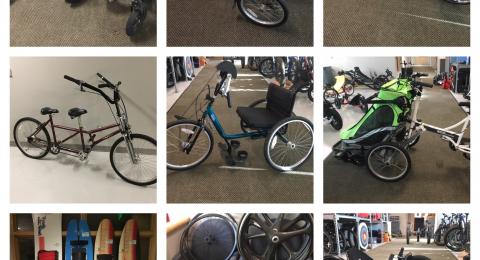 collage of Adaptive equipment