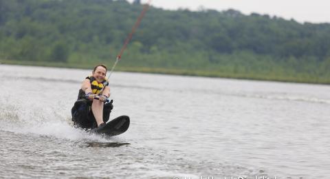 water skiier