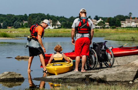 Kayak launch