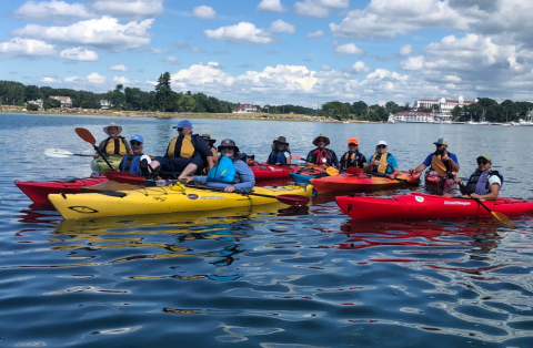 Group kayak
