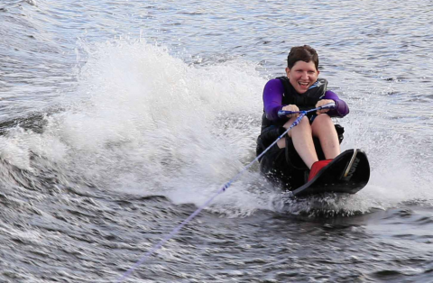 Adaptive water skiing 