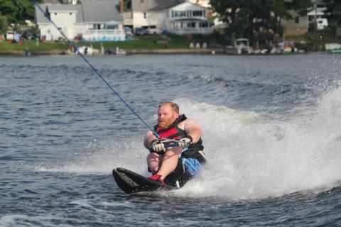 Water skiier