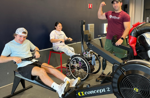 athletes training