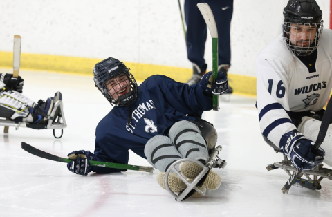 player falling